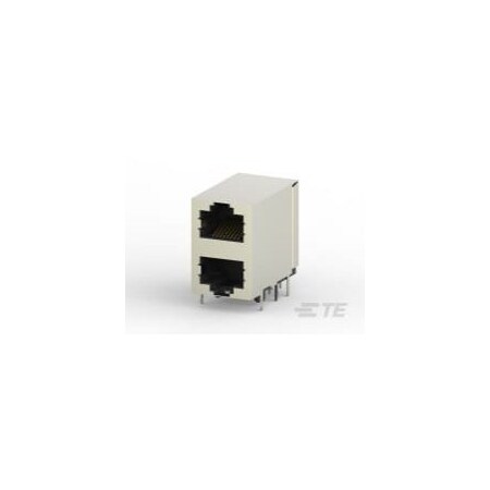 Te Connectivity STK MJ 8POS 2X1 SHLD CAT5 5569380-1